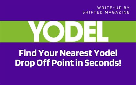 closest yodel drop off